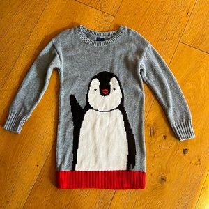Baby Gap Penguin Sweater Dress